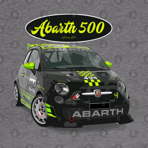 ABARTH 500 494 by PjesusArt